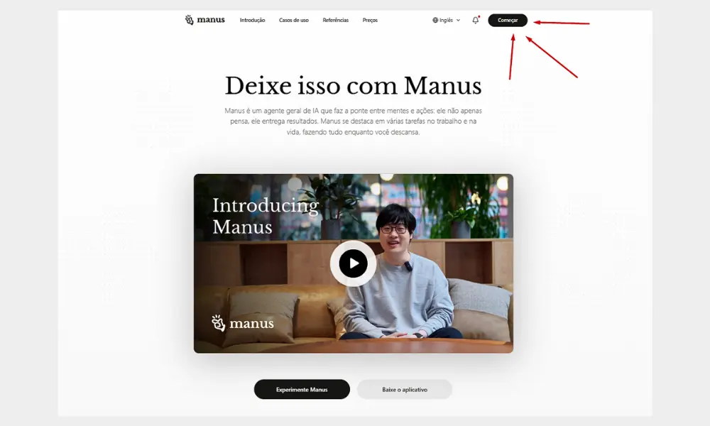 Manus AI: O que é a inteligência artificial chinesa que ameaça o domínio do Ocidente 7 site oficial