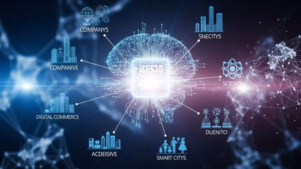O Futuro da Inteligência Artificial em 2026: Tendências, Regulação e Transformações Globais 2 O futuro da Inteligência Artificial em 2026 e seu impacto nos negócios, na sociedade e na economia digital
