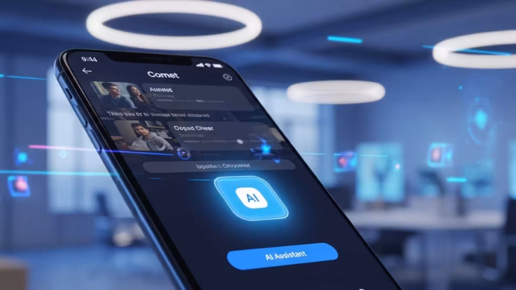 Comet: Navegador com IA da Perplexity Chega ao iOS e iPadOS e Revoluciona a Forma de Navegar 2 Comet Navegador com IA da Perplexity Chega ao iOS e iPadOS