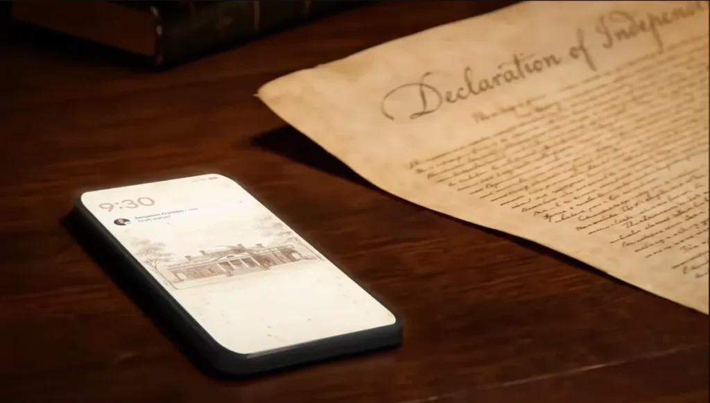 Novo comercial da Google imagina AI ajudando a escrever a Declaração de Independência em 1776 2 news 11867 1783219769
